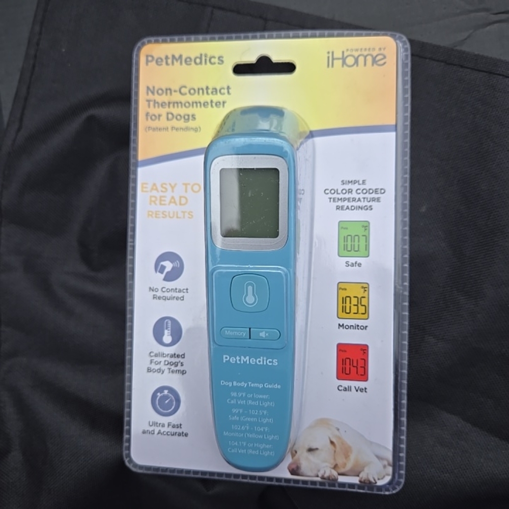 Blue Non-Contact Thermometer for Dogs